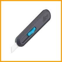 솔리렉스 10558 세라믹 안전칼(Smart Retractable Cutility Knife) 자동 슬라이더 간편한 칼날 교환, 단일 수량