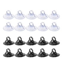화징실 플런저 자동차 인테리어 양산 흡입 컵 10 PCS 강한 반지 Dovetail 45mm 직경 PVC 소재, [05] 2 colors 20