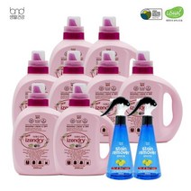 201048 세제혁명 반값세일/ 이젠드라이 플러스 1 000ml 8통 + 얼룩제거제 250ml 2