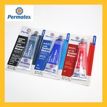 [퍼마텍스] 가스켓본드 RTV 내열 실리콘 가스켓 Permatex, #81161 red, 1개