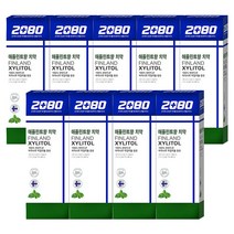 2080 자일리톨 치약 100g, 9개