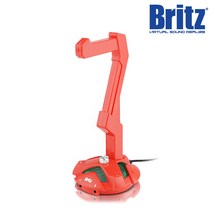 브리츠 BHST-3 게이밍 헤드셋 거치대 레드, BHST-3 레드