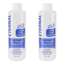 Eternal 순도아세톤 천연젤 아크릴 셸락네일 초강력 매니큐어리무버 젤네일리무버 227ml 2개