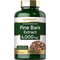 호바크 Pine Bark Extract 파인바크 추출물 6000mg 180정