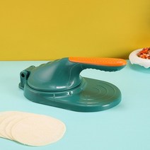 스킨포장기 2 In1 만두 메이커 DIY 키트 래퍼 프레스 수동 노동 절약 라비올리 엠바나다 반죽 스킨 몰더 기계 주방 가제트, [06] Green