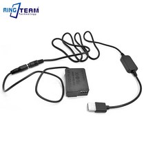 BLC12 더미 배터리 DMW-DCC8 DMWDCC8 DC 커플러 플러스 구리 코어 USB 케이블 파나소닉 GX8 FZ200 G7 G6 G5 GH2 G80 G85 카메라, [01] USB To 4017