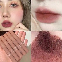 립글로즈 립틴트 립밤 립라이너 잘 지워지지 않는 착색 타투 립스틱 틴트 밤색 투명 립 글레이즈 매트 벨벳 오렌지 브라운 방수 오래 지속되는 보습 퇴색하기 쉽지 않음, 협력사, 09
