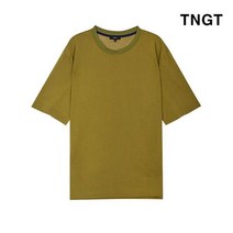 TNGT 95 100 사이즈 실켓가공 세미오버핏 반팔 티셔츠