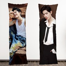 샤오잔 굿즈 스타 주변 사진 롱쿠션 베게 스타 응원 선물 21종, 10, 30x50cm