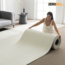 제로벨 18T PVC 층간소음방지 롤 매트 폭 70cm x 1m 유아 어린이 놀이방매트, 오크오드