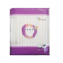 리빙웰 나무젓가락, 100개입, 1개