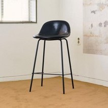 가구느낌 숏홈스바체어, 블랙