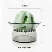 레몬 주 서기 과일 야채 수동 프레싱 컨트롤러 블렌더 가정용 미니 주스 메이커 다기능 주방, 하나, GREEN