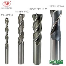 BB 엔드 밀 HSS 커터 CNC 금속 강철 플라스틱 2 3 4 플루트 톱니 1 ~ 40mm 직경 세트 ISO 임페리얼 저속, 42 8.5x10x22x72_01 2-Flutes