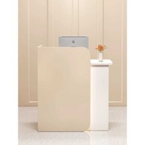 계산대 테이블 카운터 옷가게 없용 소형 카페 미용실, 마블+우드 80x45x95cm (사진참조)