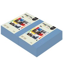 종이문화 프린트 프로 칼라 복사용지 No 17 딥블루 80g, A5, 1000개