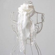 더로라 [더로라]마레이스스카프 -레이스콤비 들꽃감사 S7129