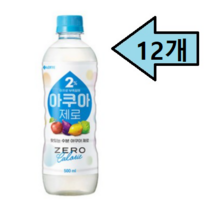 롯데칠성 롯데칠성음료 2%부족할때 아쿠아, 12개, 500ml