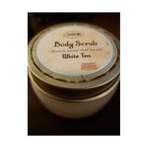 SABON 사봉 Body Scrub WHITE TEA With Natural Dead Sea Salt 200g 7oz NEW 102051