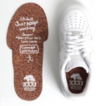 기능성 코르크 발냄새 제거 깔창 3mm [어폼 땀흡수 신발 운동화 구두 발땀억제 발바닥 군인 군화 고급 발냄새없애는법 인솔], 옵션선택, 두께 3mm