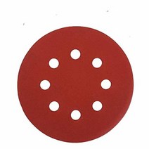 HIFROM 60 피스 8 홀 샌딩 디스크 5 인치 후크 및 루프 240 그릿 사포 모음 랜덤 오비탈 샌더 그라인더 패드용 교체, 60pcsx60 (8 hole)