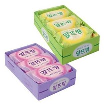 셀럽하우스 LG생활)알뜨랑비누(3개입/핑크), 기본상품