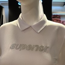 [슈페리어] 2022 SS 스터드 포인트 몸판 서커소재 소매냉감 여성 여름 긴팔 골프 카라티셔츠 PCC1202 인천논현, 95, 네이비