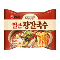 농심 얼큰장칼국수 103g x 16봉