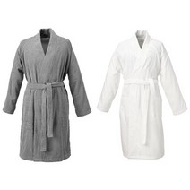 이케아 ROCKAN 로콘 목욕가운 샤워가운 수면잠옷 로브 호텔 선물 남녀공용 수건 침구, 그레이 S/M_903.919.28, 그레이 S/M_903.919.28