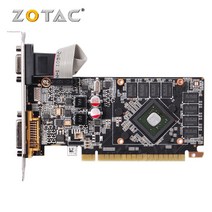 100% 오리지널 ZOTAC G210 1GB 그래픽 카드 nVIDIA Geforce GPU Dvi VGA 210 N210 용 64Bit GDDR3 비디오 카드 중고