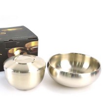 KO 키친쿡 고급 식기! ~ 티타늄 이중 합식기 세트 공기대접 식기 밥 그릇 태조 HY, 티타늄 이중합식기 (공기+대접세트) 중국산