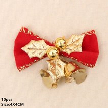 터치 핸드벨 슬레이벨 취미 종소리 음악 치유 교구 디너 파티 징글 장식 홈 공예품 장식품 새해, 10pcs 빨간 종