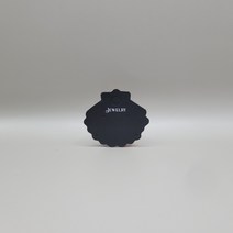 조개 악세사리택 귀걸이택 100매, 블랙(백박)