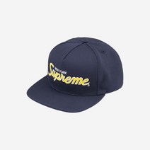 클래식 팀 5-패널 캡 네이비 - 22FW Supreme ssic Team 5-Panel Ny - 22FW