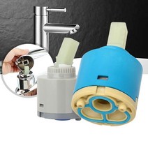 수전 교체용 수도 꼭지 부품 교체 주방 싱크 고급주방수전 씽크수도꼭지, 카트리지, 1개