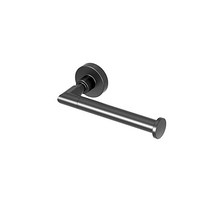 Gatco 5503 스튜디오 욕실 싱글 포스트 화장지 홀더 매트 블랙