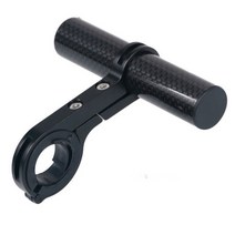 스쿠터 핸들 바 익스텐더 알루미늄 합금 탄소 섬유 확장 마운트 홀더 랙 xiaomi m365 전기 스쿠터 액세서리, 탄소 섬유 10cm, 협력사