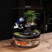 실내분수 인테리어분수 분수가습기 거실 폭포 가정용분수 집들이선물 미니분수, 옵션5