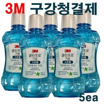 3M 아이피워시(IP WASH) 구강청결제, 5개, 250ml