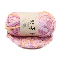 100g/ball 두꺼운 천 패브릭 스트립 원사 손 뜨개질 크로 셰 뜨개질 diy 쿠션 담요 천 스트립에 대 한 100% 폴리 에스터 공예, 43