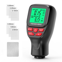 고정밀 FE/NFE LCD 디지털 자동차 필름 두께 계량기 페인트 코팅 테스터 0-2000UM 게이지, 01 Black