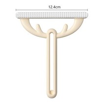 휴대용 수동 제모 에이전트 매트 카펫 러그 울 코트 의류 면도기 브러시 도구 애완 동물 보풀 제거제 스크레이퍼 청소, [02] light brown
