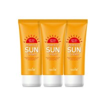 대용량 데일리 썬크림 기능성 선크림 SPF50+ PA+++ 3개, 대용량 데일리 썬크림 기능성 선