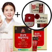 김포파주인삼농협 홍삼정패밀리타임100 + 카네이션 감사카드 기프트 선물함 세트, 100포, 1개