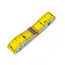 쏘잉스타 hoechstmass 독일제 줄자 칼라띠줄자 노랑띠줄자 양면줄자, 1개