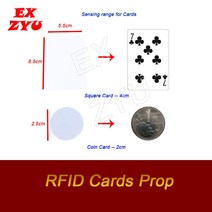 RFID 카드 소품 실생활 탈출 방 게임 플레이스 ID 오른쪽 센서에 챔버 방에서, [12] 4 sensors with audio