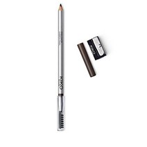 KIKO MILANO - 눈썹 빗과 연필 깎기가 있는 정밀 | 갈색 Av. 4가지 색상 Cruelty Free Makeup Made in Italy, Blackhaired