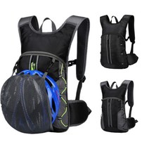 아크션 자전거 배낭 경량백팩 소형 10리터, 블랙(free)