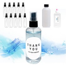 만들기 KIT/섬유 탈취제 만들기 100mlx10개 세트 향수, 레몬라벤더 20ml, 섬유탈취제만들기 100mlx10개세트