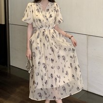 허그허그 / 글렌모즈 미디엄 쉬폰 원피스